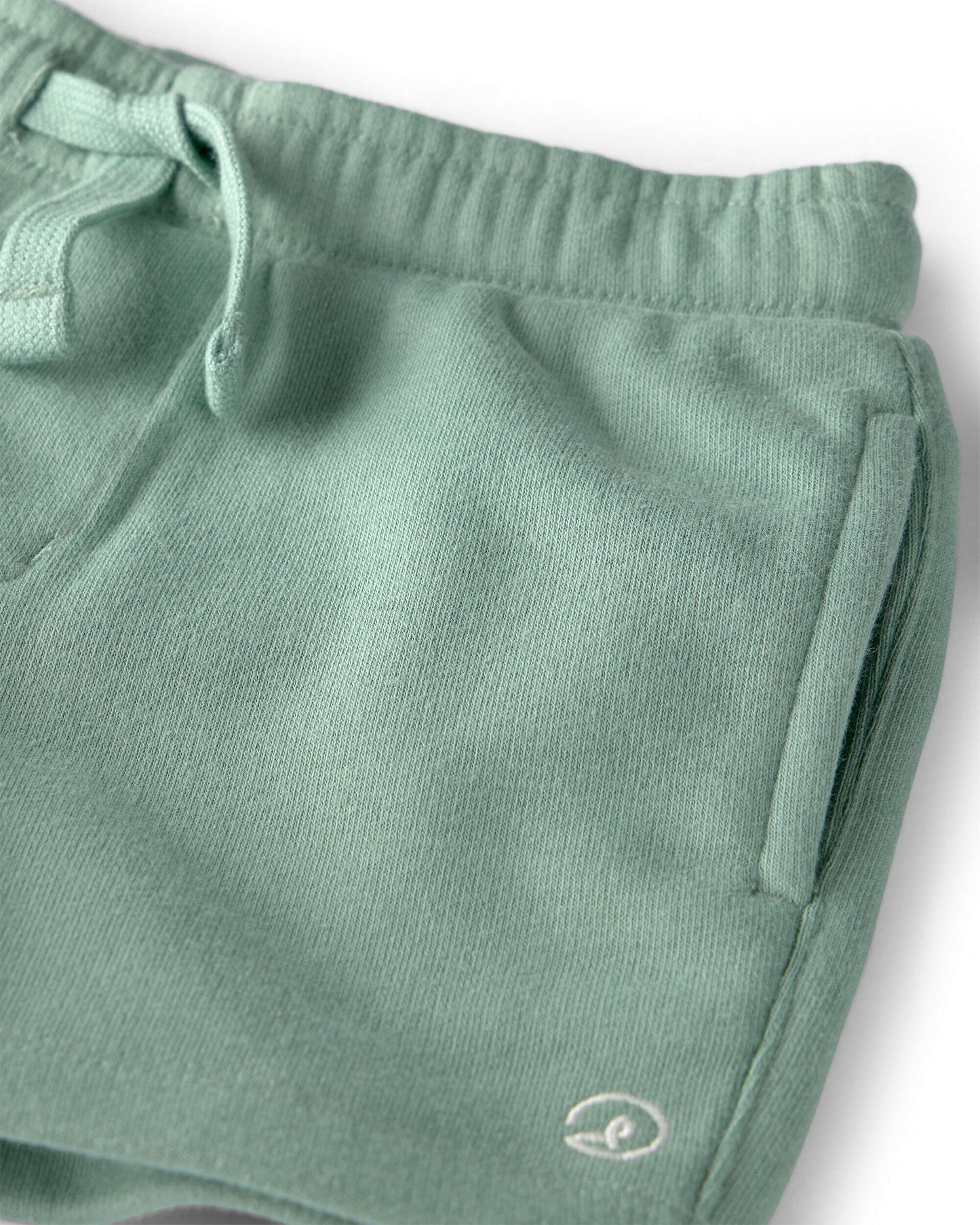 Toddler Boy Knit Shorts Made with Organic Cotton