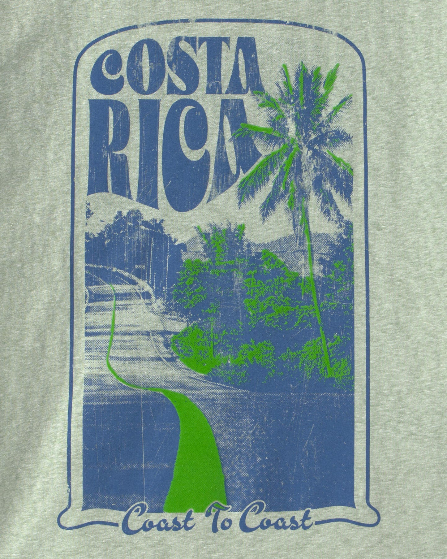 Boys 'Costa Rica' Beach Graphic Tee - Green