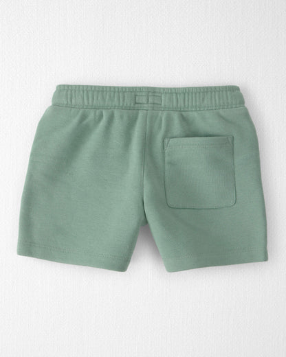 Toddler Boy Knit Shorts Made with Organic Cotton
