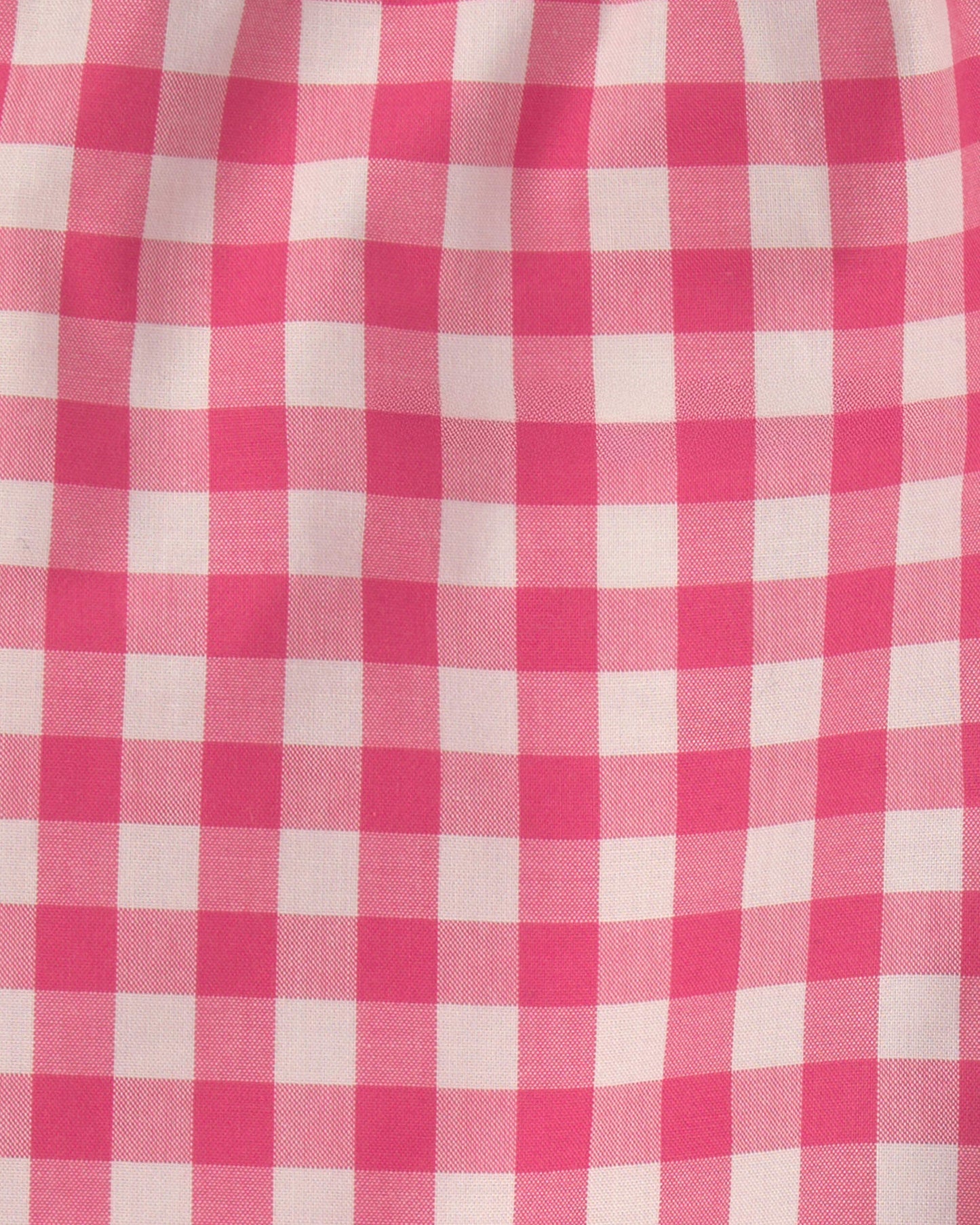 Toddler Boy Gingham Poplin Shorts - Red