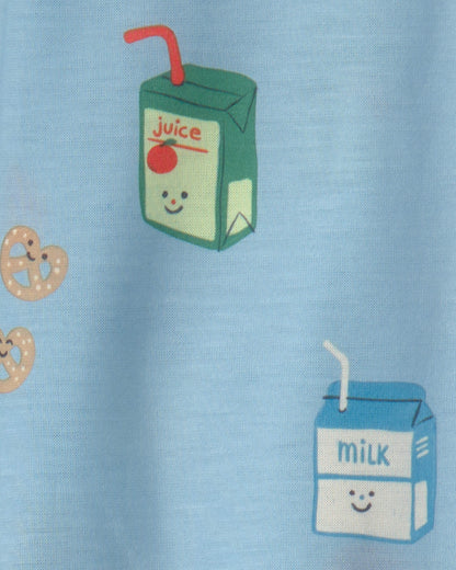 Toddler Boy Juice Box Short-Sleeve 2-Piece Pajama Set