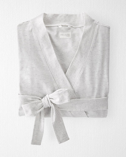 Adult Organic Cotton Jersey Robe