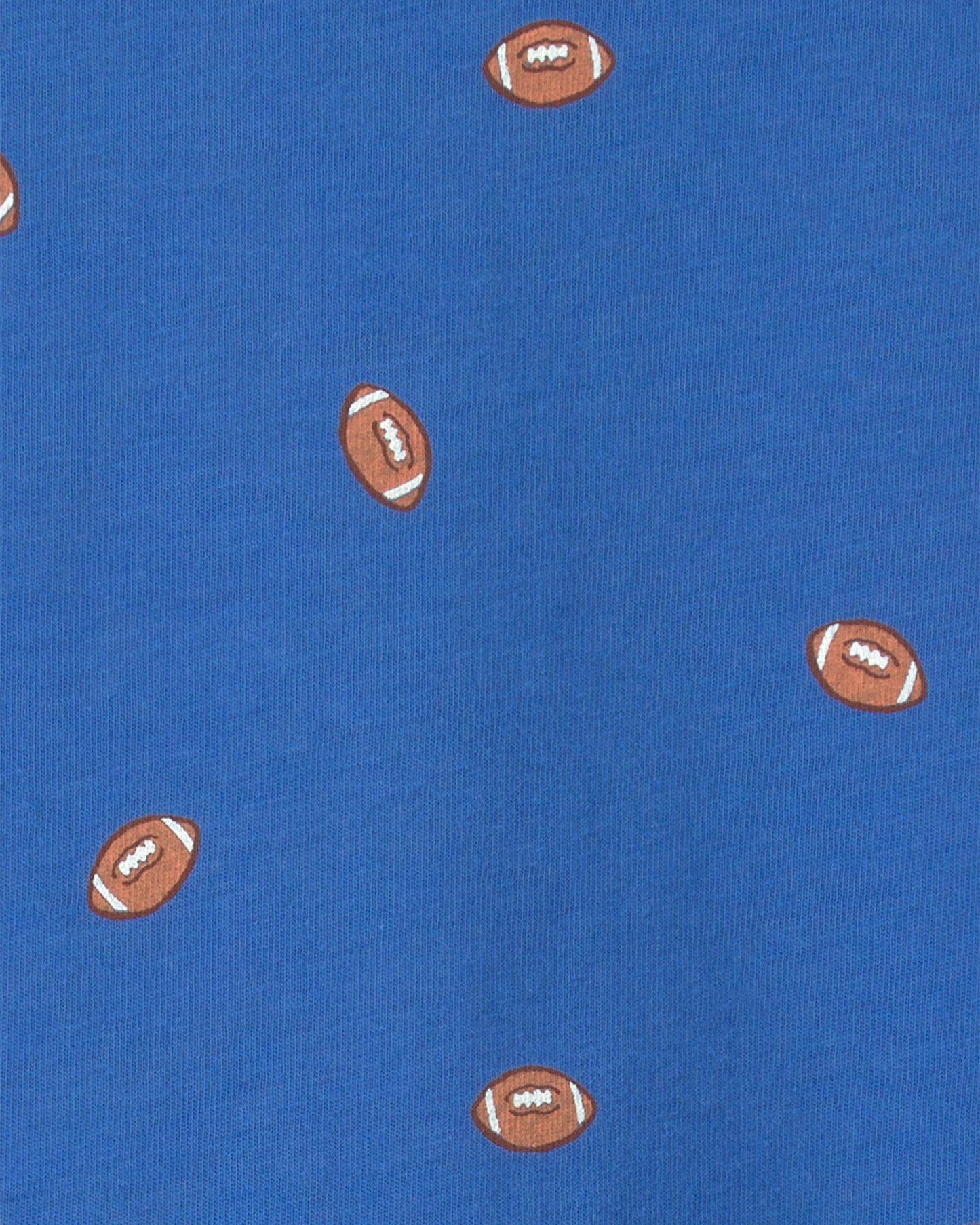 Toddler Boy Football Tee - Blue
