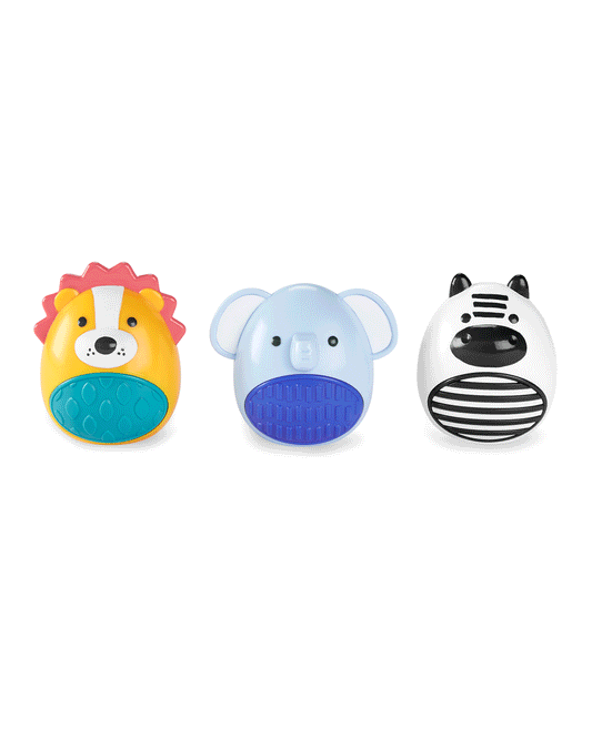 Jungle Beats Baby Egg Shaker Set of 3