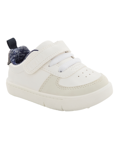 Boys  Every Step® First Walker Casual Sneakers - White